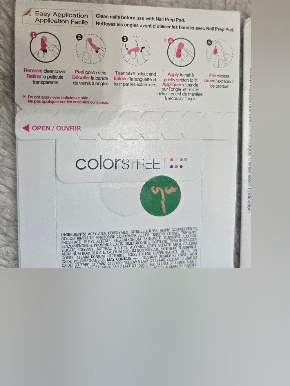 Color Street - Bundle of 4 - Nail Polish Strips - Picture 5 of 5